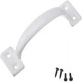 thumbnail image 2 of HLONK V171  White Steel Screen Door Handle 2 Piece 2 Per Pack, 2 of 4