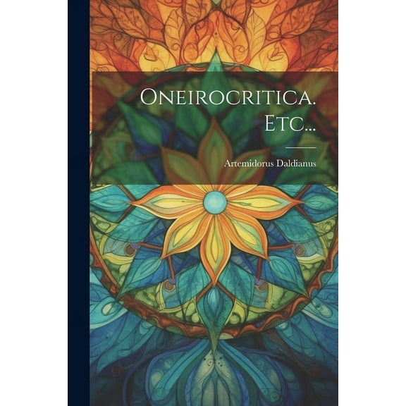 Oneirocritica. Etc... (Paperback)