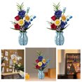 thumbnail image 2 of Kit Colección Botánica Flores Artificiales Flower Botánicos Bloques Construcción Juguete Conjunto Edificios Con Jarrón Exquisito para Adultos, 2 of 9
