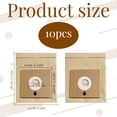 thumbnail image 3 of 10Pack Vacuum Cleaner Bags for Bush Argos Small Vacuum Bags Vacuum Cleaner Dust Bags for Hoover Storage Bag Bush Model VCB35B15C1J7W-70 VYTRONIX RBC02 BC-402 BC-501 Argos Value VC-401 VC-402(10x11cm), 3 of 5