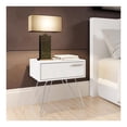 thumbnail image 1 of Mesa de Noche Bertolini Mod. 881 Anís Blanco, 1 of 4