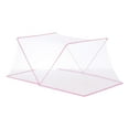 thumbnail image 4 of Cubierta de decoración de habitación, dosel, tienda de dormir portátil plegable, cortina de cama para adultos para viajes, dormitorio, sala de estar, Rosa 190x160x80cm Gloria tienda de cama, 4 of 9