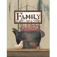 thumbnail image 2 of Spivey, Linda 15x18 White Modern Wood Framed Museum Art Print Titled - Family No. 1, 2 of 4