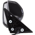 thumbnail image 3 of MIRROR Compatible with 2005-2008 Subaru Forester Left Driver Heated Power Glass In-housing Signal Light Paintable, 3 of 5