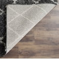 thumbnail image 4 of SAFAVIEH Arizona Shag ASG742C Anthracite / Beige Rug, 4 of 8