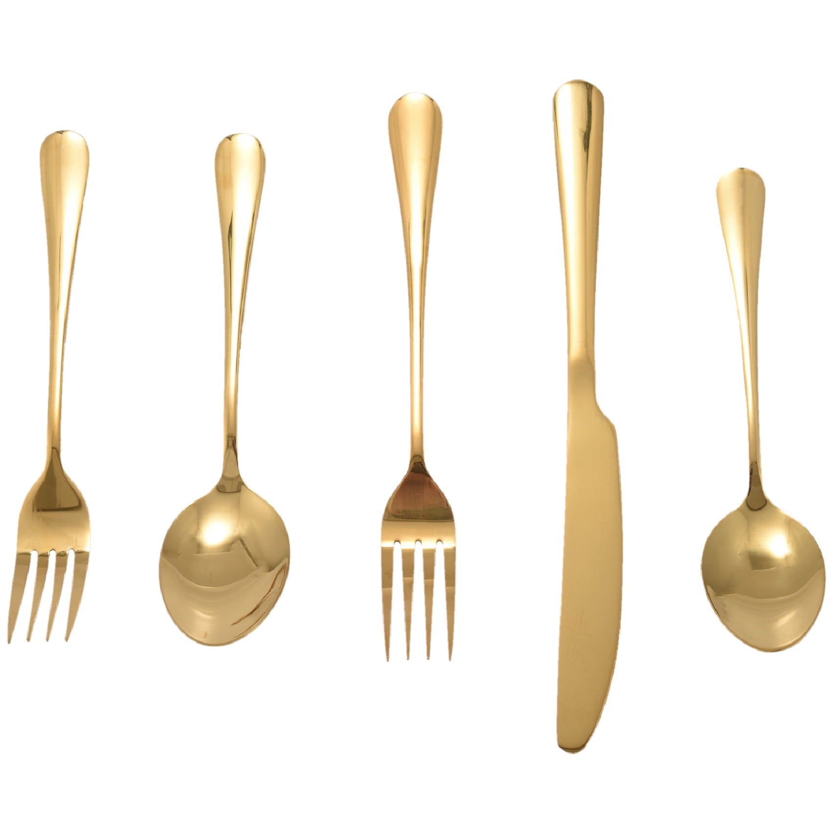 Cooking Golden Cutlery SetStainless Steel Silverware, Cutlery Set