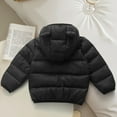 thumbnail image 4 of Shadoumai Baby Bear Hooded Puffer Jacket Winter Coat Cute Infant Unisex Newborn Lightweight Snowsuit Winter Warm Clothes, 4 of 4