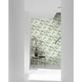 thumbnail image 3 of Green Tropical Leaves Botanical Printed Non Woven Non-Pasted Textured Wallpaper 57 Sq. Ft., 3 of 3