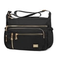 thumbnail image 1 of Bandolera NPBAG para mujer, bandolera de nailon, color negro, 1 of 7