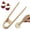 B, variant on YardChic Silicone Mini Tongs, Small Serving Silicone Tongs with Ribbed Tips, Small Serving Grippers for Appetizers, Popcorn, Candy, Ice Cubes, Sugar Cubes, Fruit, Salad & Snacks, 1x5.5 Inch