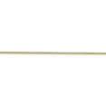 thumbnail image 3 of 10K Yellow Gold 1.3mm Solid Diamond Cut Cable Chain 18 Inch, 3 of 5