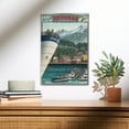 thumbnail image 2 of Ketchikan, Alaska, Views Birch Wood Wall Sign (12x18 Rustic Home Decor, Ready to Hang Art), 2 of 5