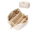 thumbnail image 1 of Bolsa de maquillaje EACHY Travel de gran capacidad, impermeable, blanca, 1 of 9