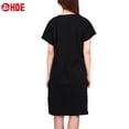 thumbnail image 5 of HDE Women's Cotton Nightgowns Short Sleeve Sleep Dress Need More Sleep Small-Medium, 5 of 8