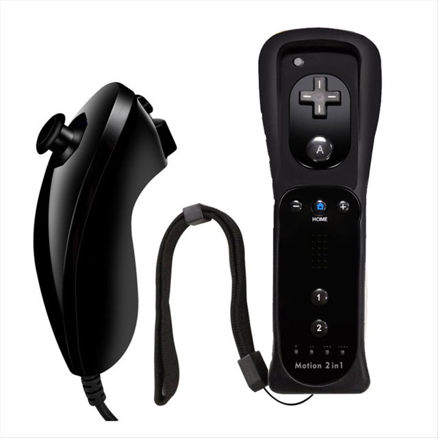 Gamepad Bluetooth para Consola / U, Control Remoto Inalámbrico con Motion Plus, Nunchuck y Correa de Muñeca B