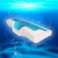 thumbnail image 3 of Cooling Gel Anti-snore Pillow Ergonomic Memory Foam, 3 of 4