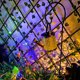 thumbnail image 5 of Proyector de regadera solar con luces, lámpara de jardín de arte de patio de hierro hueco D Ndcxsfigh Para estrenar, 5 of 8