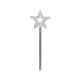 thumbnail image 1 of Varita de Cosplay de Halloween Injueey Plata, 1 of 6