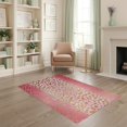 thumbnail image 2 of ODIKA Pink Cheetah Leopard Print Spotted Sparkly Zebra Decoration Tiger Non-Slip Chair-Friendly for Home Office, Gaming Room, Under Desk, 2 of 7