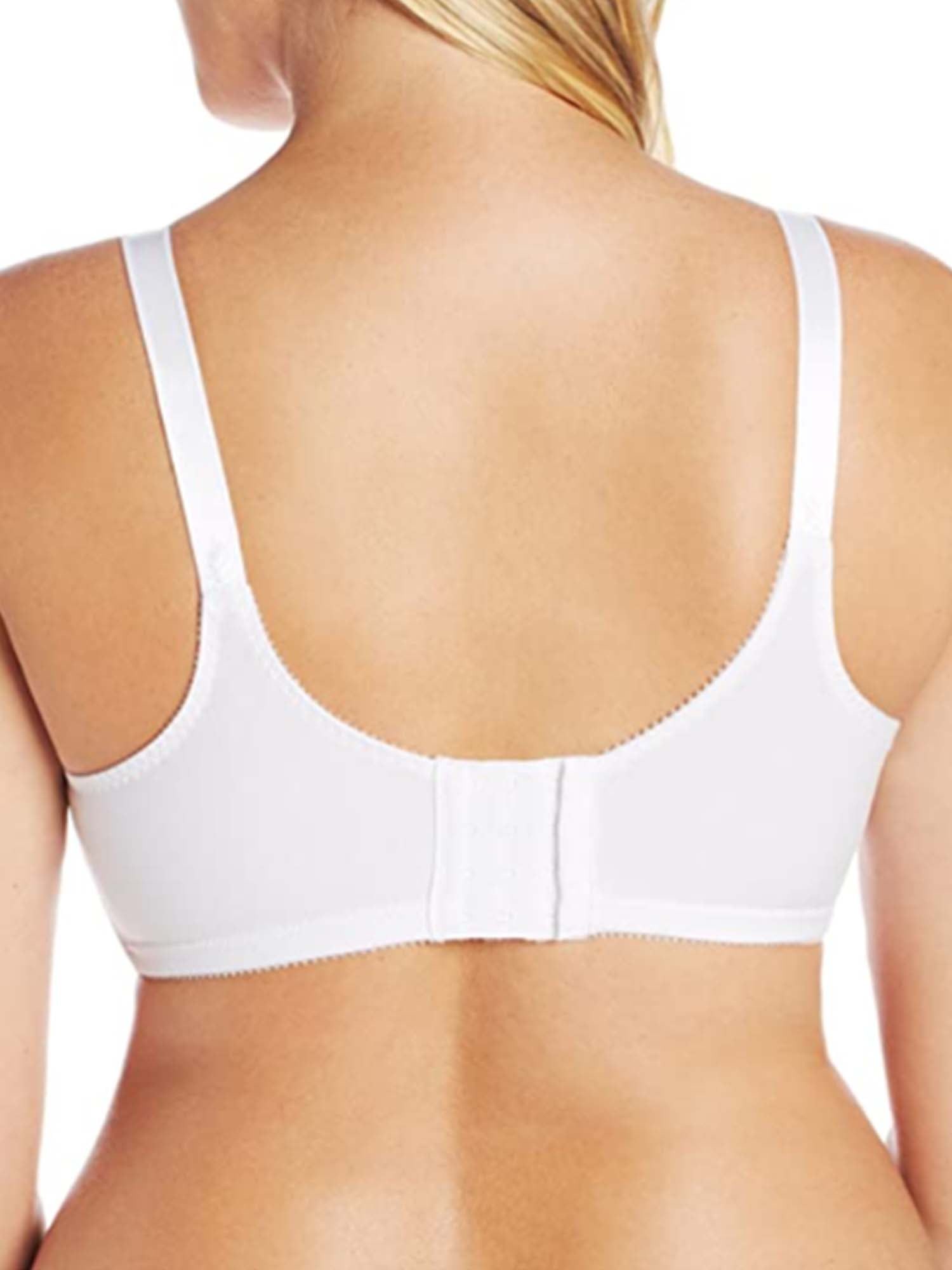 Rbaofujie Womens Double Support Wireless Bra, Full-Coverage Wirefree  T-Shirt Bra, Comfortable Cotton Wirefree Bra, Our Best Everyday Bra