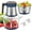 Blue, variant on 5-Speed Electric Food Processor with 2 Bowls, Meat Grinder for Vegetables, Fruits, Nuts and Meat