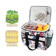 thumbnail image 2 of FORMRS Insulated Cooler Bag 24 Cans Capacity Soft Leakproof Lunch Box with Side Pockets, Cartoon American Football Helmets, 2 of 7