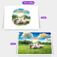 thumbnail image 2 of Happy Retirement with Persian Enjoy Life Rest Time 7x5in Folded Greeting Card Cat Lover Kitten Owner Gifts Single Note Card with Envelope - 02027, 2 of 5