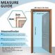 thumbnail image 5 of Mosquitera Puerta Ventana 95x180, Todos Los Tamaños De Cortina Mosquitera Magnética, Mosquitera Blanca De Alta Calidad, Fácil De Instalar, Disfrute Del Verano, 5 of 5