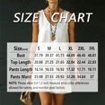 thumbnail image 2 of Morttic Women's Fashion Solid 2Pcs Set – Sleeveless V-Neck Tank Top & High Waist Shorts with Side Pockets Vacation Beach Wear Sky Blue，L, 2 of 2