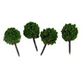 thumbnail image 3 of Guardoinrt 50 Pièces en Forme de Boule Arbres Modèles Bricolage Paysage Paysage N Échelle Vert 1Set, 3 of 6