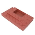 thumbnail image 1 of Caja De Almacenamiento De Lápiz Labial, Material De Silicona Prevención De Rasguños Soporte De Lápiz Labial Duradero Suave Y Duradero Para Lápices Labiales Para Pendientes De EOTVIA Rojo, 1 of 8