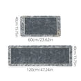 thumbnail image 3 of Diatomaceous Earth Absorbent Mat, 2 Pack Water and Oil Absorbing Quick Dry Non Slip Kitchen Bathroom Entryway Rug, Multicolor, 16x24 and 16x47 Inch, 3 of 7