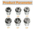 thumbnail image 4 of munirater ER32 Collet Set 1/8" 1/4" 3/8" 1/2" 5/8" 3/4" 0.0006" Precision Spring Collets for CNC Milling Lathe Tool and Work-Holding Engraving Machine, 4 of 5