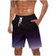 thumbnail image 1 of Pantalones Cortos Casuales para Hombre Imprimir con Bolsillos Pantalones de Playa de Cintura Elástica, Pantalones Cortos de Cintura Elástica para Hombre, 1 of 9
