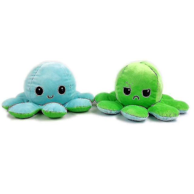 Peluche reversible con forma de pulpo/gato y peluche20x20x10cm-c Afortunado Sencillez