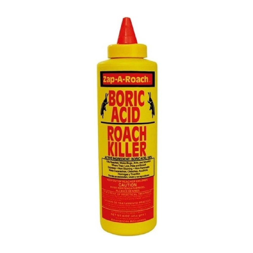 Zap-a-Roach 100 Percent Boric Acid Roach Ant Killer Pest Control 16 oz, 3-Pack