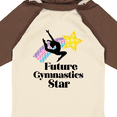 thumbnail image 4 of Inktastic Future Gymnastics Star Girls Long Sleeve Baby Bodysuit, 4 of 5