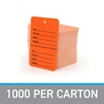 thumbnail image 5 of SSWBasics Unstrung Orange Perforated Clothing Tags  Tags for Clothes  Price Tag  1¾” W x 2⅞”H  Pack of 1000 - Ideal for Retail and Inventory Management, 5 of 7