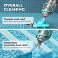thumbnail image 6 of SPECSTAR Cordless Pool Vacuum with Telescopic Pole, Powerful Suction up to 18.9 GPM, 60 Mins Running Time, Handheld Rechargeable Swimming Pool Cleaner for Pools/Spas/Hot Tubs, 6 of 9