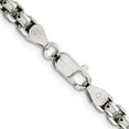 thumbnail image 3 of Sterling Silver 5.2mm Round Box Chain (26 X 5.2) Made In Italy qfc127-26, 3 of 5