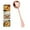 Rose Gold, variant on Djiypn Dinner Spoons Set, Stainless Steel Large Tablespoons, Metal Cutlery Spoon, Soup Spoon, Spoons Silverware for Home, Kitchen, Restaurant, Dishwasher Safe 7.36Inch, Silver