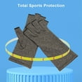 thumbnail image 3 of ZheElen Fingerless Compression Gloves For Arthritis Relief And Sports Cycling Arthritis Compression Gloves Skin color XL, 3 of 6