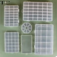 thumbnail image 4 of Jewelry Store Beaded Loose Bead Storage Box Transparent Plastic Lattice Box Accessory Box Classification Lattice Small Parts Box L, 4 of 6