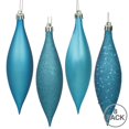 thumbnail image 2 of Vickerman N500112 5.5 in. Turquoise Drop 4 Finish Asst 8-Bx, 2 of 2