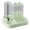 Green, variant on NovaStitch Automatic Pet Feeder Double Bowl Dry Food and Water Dispenser for Dogs Cats Gravity Fed Set for Home Travel - Gray