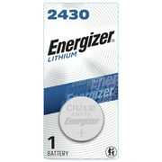 Energizer 2430 Lithium Coin Battery, 1 Pack