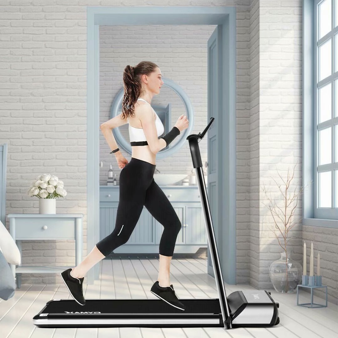 450W Ultrathin Electric Folding Treadmill Motorized Running Jogging