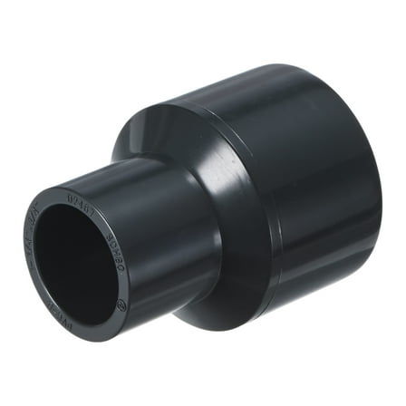 Uxcell 1-Pack UReducer Pipe Fitting, 1-1/4"*3/4" Reducing Coupling Connector Straight Pipe, Grey