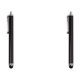 thumbnail image 3 of Matsuzay Bolígrafos capacitivos Resistencia a los arañazos Lápiz de pantalla táctil Stylus Velocidad de respuesta rápida para teléfono Negro 2Conjunto, 3 of 6