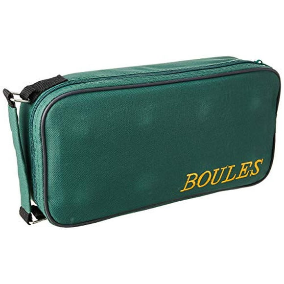 John N. Hansen Classic Game Collection 8 Ball 73mm Bocce/Boules Set with Canvas Storage Case